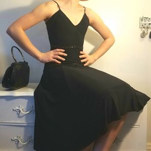 💎Maria Bianca Nero Dancer's Evening Swing Dress